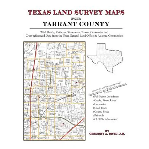 Texas Land Survey Maps for Tarrant County