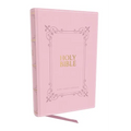 KJV Holy Bible: Large Print with 53,000 Center-Column Cross References, Pink Leathersoft, Red Letter, Comfort Print (Thumb Indexed): King James Versio
