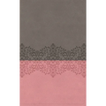 Niv, Quest Study Bible, Leathersoft, Gray/Pink, Thumb Indexed, Comfort Print: The Only Q and A Study Bible