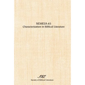 Semeia 63: Characterization in Biblical Literature