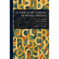 A Concise Dictionary of Middle English