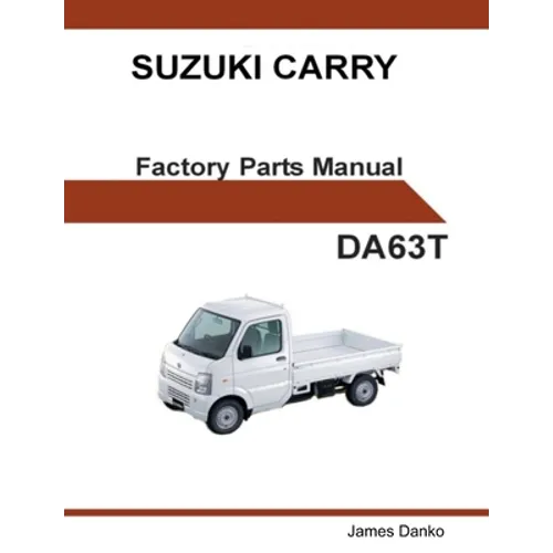 Suzuki Carry DA63T English Factory Parts Manual