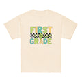 First Grade T-Shirt Retro Skate Natural Shirt, Back to School T-Shirt Kids